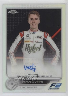 2022 Topps Chrome Formula 1 Frederik Vesti #CAC-FV Auto u0u