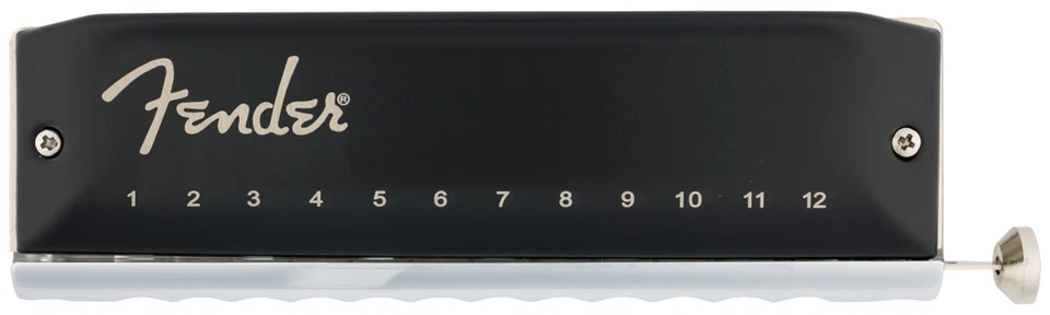 Гармоника Fender Groove Pro Chromatic с 12 отверстиями - тональность C с инструментом Austin Bazaar - Изображение 3 из 4