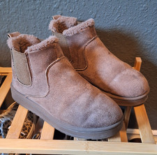 plush fleece lined ankle boots || 7