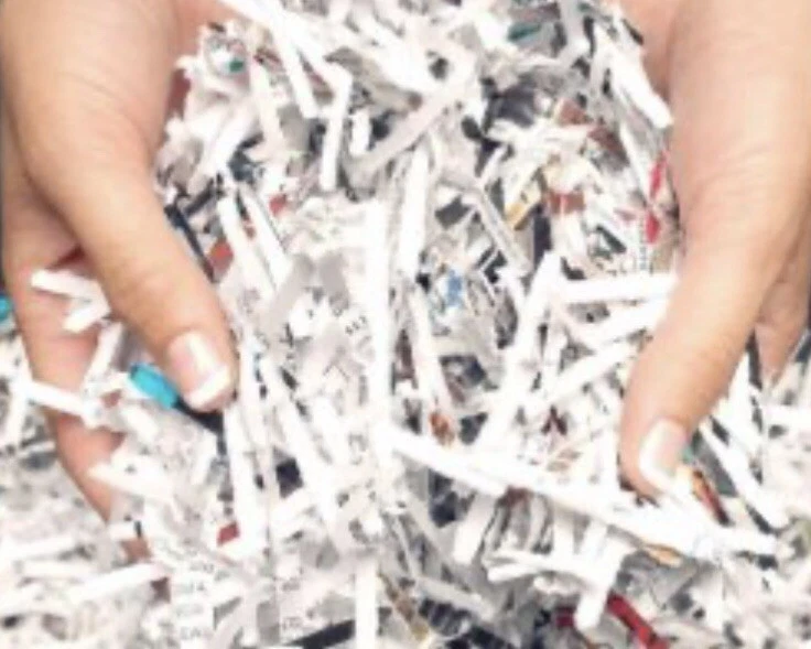 Shredded paper - by the pound lb lbs biodegradable recyclable  - Image 2 of 3