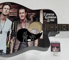 FLORIDA GEORGIA LINE SIGNED CUSTOM GUITAR TYLER HUBBARD BRIAN KELLEY JSA COA — photo 2