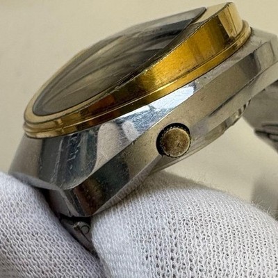 Seiko Advan 7039-7000 Yellow Gradient Dial Rare 1974 JDM Vintage