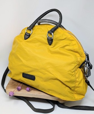 Große Liebeskind Berlin Tasche I Weekender Gelb Leder | Vintage