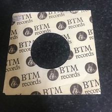 One 7"   BTM Records  -  Original Record  Sleeve -  1975-76 -  1.26