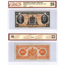 $10 1935 Royal Bank of Canada Chartered Note #630-18-04a - BCS VF-25