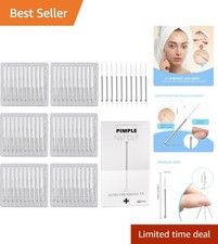 60pcs Professional Disposable Pimple Popper Kit - Precision Acne Removal Tools