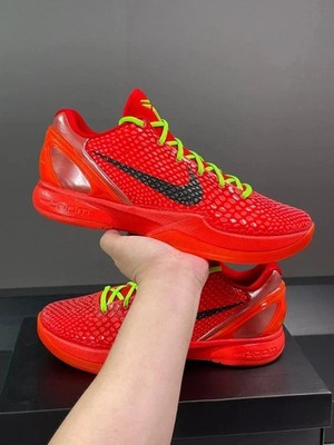 MEN Reverse Grinch Kobe 6 Protro - All Size US 7-12