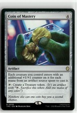 Coin of Mastery Commander Teenage Mutant Ninja Turtles MTG NM