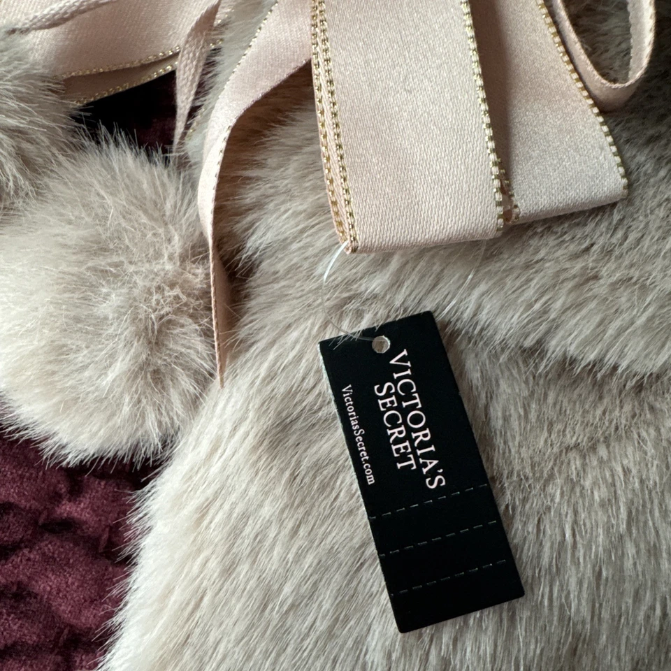 Medias de Navidad de piel sintética Victoria's Secret nuevas con etiquetas Foto 4 de 4