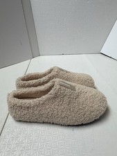 Bombas Sunday Slipper Faux-Fur Sherpa Slip-On Mule In Creme - Women's Size 8