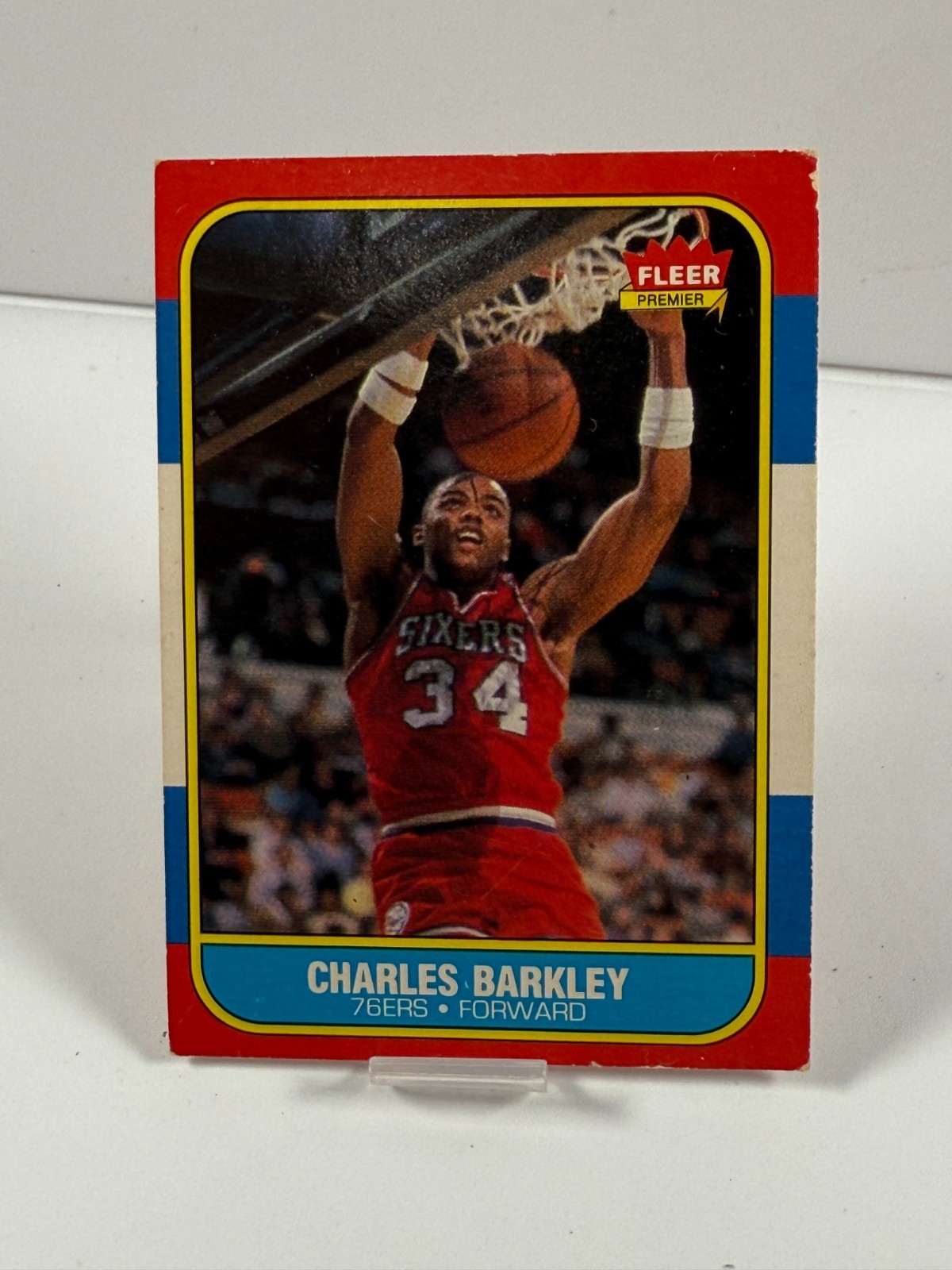 1986-87 Fleer - Charles Barkley #7 (RC)
