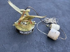 Large Vintage Michelob Beer Golden Eagle Display sign No 315 READ DESC 1985