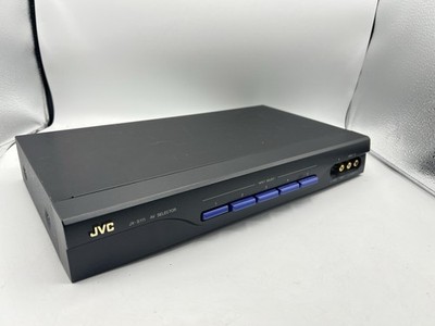 JVC JX-S111 AV Selector Switch Box 5 Input 2 Output Audio Video RCA Tested
