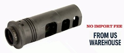 SUREFIRE SOCOM MB 338LAP 5/8X24, 338 Lapua, 5/8 x 24, Right Hand, Black