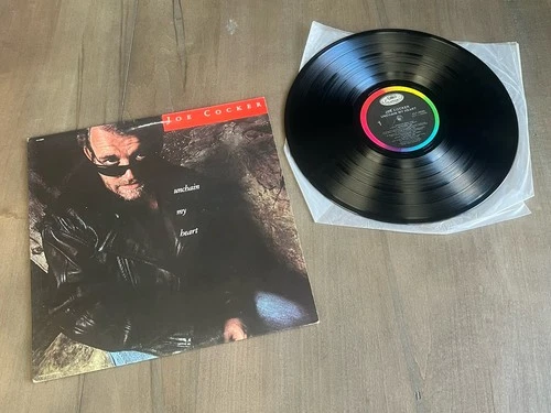 Joe Cocker Unchain My Heart LP 1987 Capitol CLT-48285 EX Vinyl USA Stereo Album