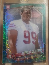 2025 Panini Prizm - Rookies Alfred Collins #388 Green Scope Prizm /75 (RC)