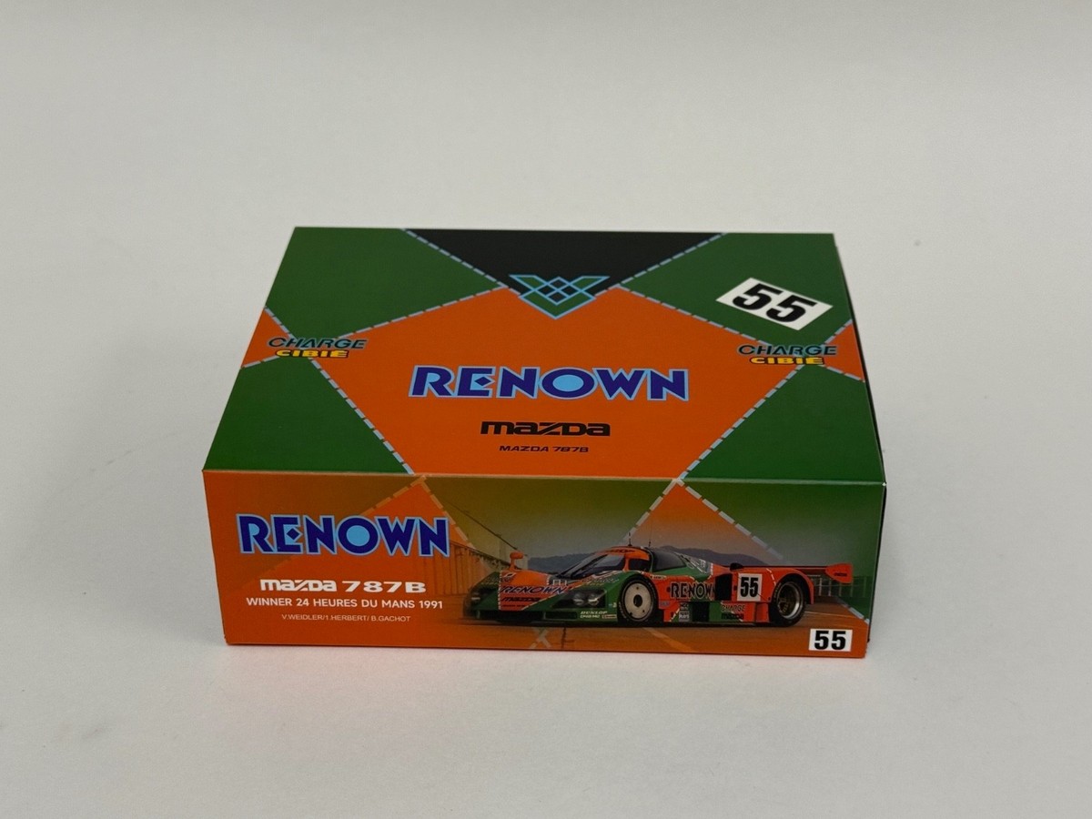 1/64 Motorhelix Mazda 787B winner 1991 24 Hours of Le Mans Full