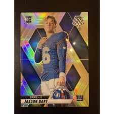 2025 Mosaic Jaxson Dart Silver Variation Prizm Giants RC SSP