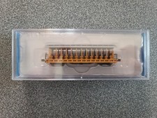 Bachmann N Scale 19398 Jackson Sharp Open Sided Excursion Car Painted Seats RARE