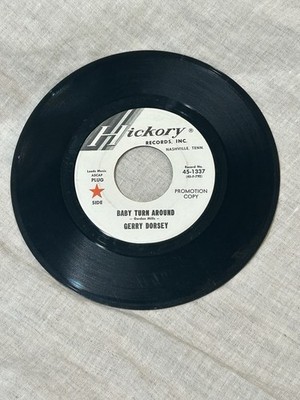 GERRY DORSEY Baby Turn Around 45 RECORD RARE NORTHERN SOUL DJ PROMO HUMPERDINCK