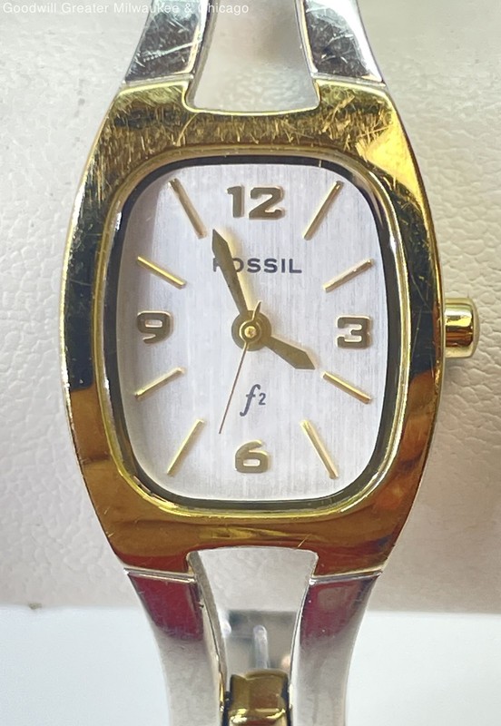 Women's Fossil Two Toned Stainless-Steel Watch, 33.1g