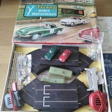 A nice working minic motorway Gran Turiso car set ,new track rubber fitted 