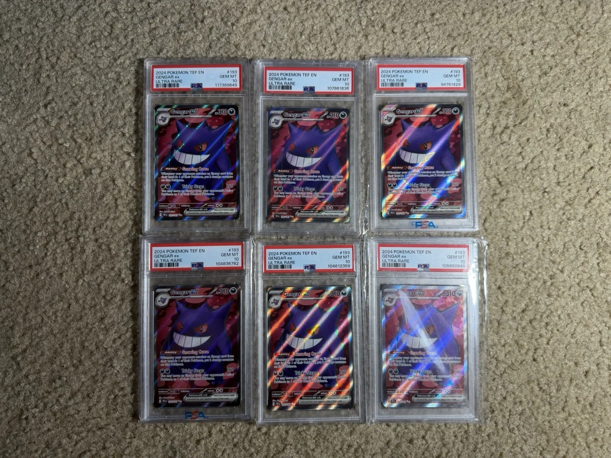 Preços baixos em Gengar Pokémon TCG Autenticador Esportivo