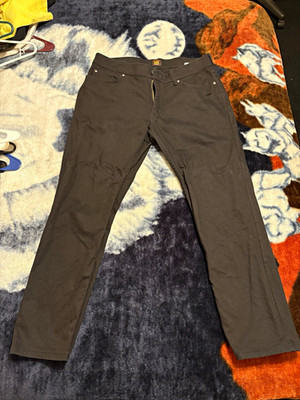 Lee Men s Black Straight leg Denim Jeans, 5-Pocket