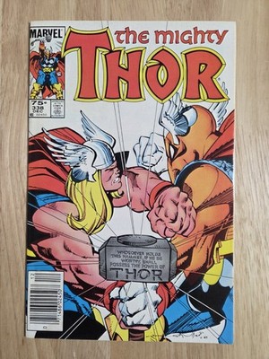 The Mighty Thor #338 Newsstand | Canadian Price Variant 1983 2nd App Beta Ray