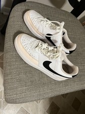 Nike Court Vision Low Women Size 8 White/Black/Soft-Pink FD0285-100 Next Nature