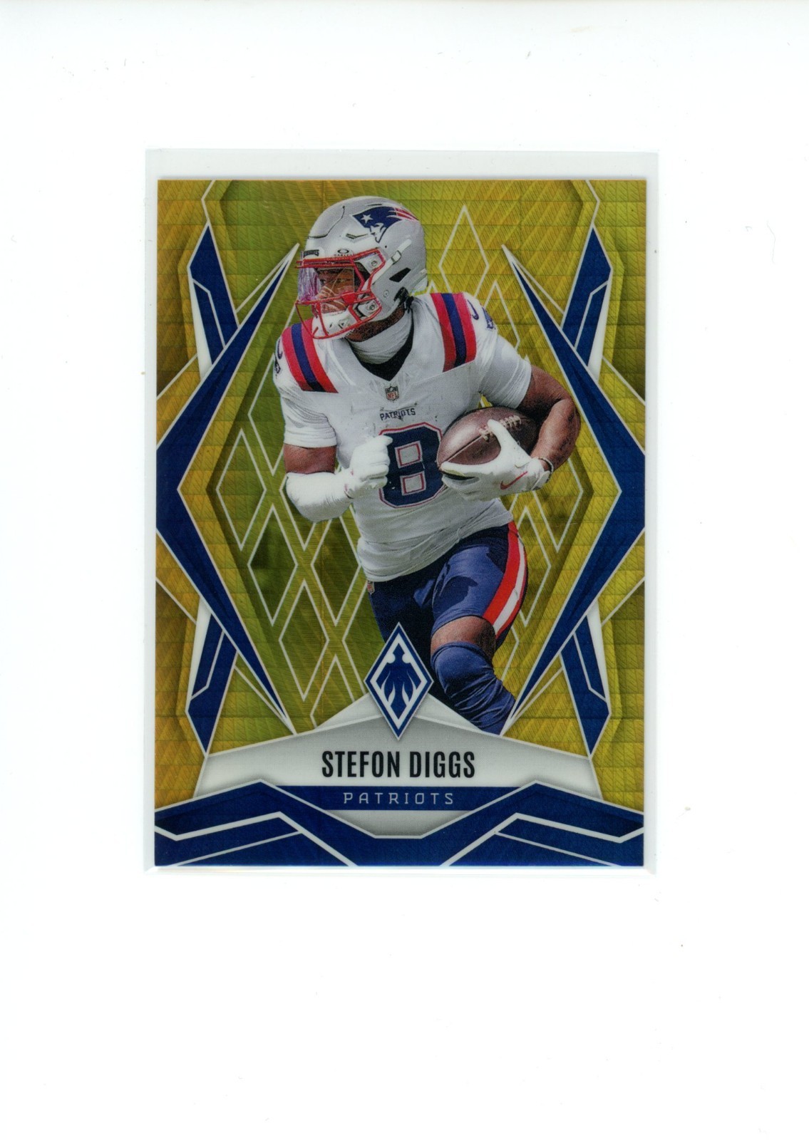 2025 Panini Phoenix Stefon Diggs #13 Gold Hyper Prizm 6/10