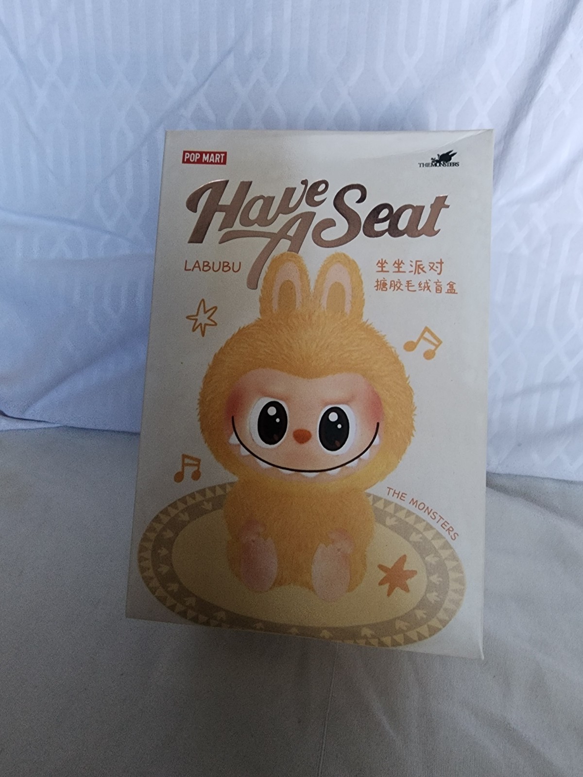 Labubu The Monsters Have A Seat Vinyl Plush Blind Box V2 (1 Blind Box) Pop Mart