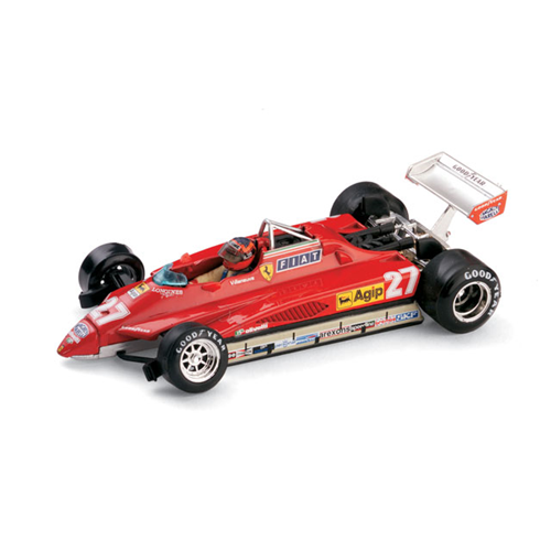 FERRARI 126 C2 TURBO GP SAN REMO G VILLENEUVE MULETTO/ T-CAR BRUMM