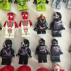 Lego Ninjago Minifigures Serpentine Nindroids Skeletons 70728 70725 70726 70724