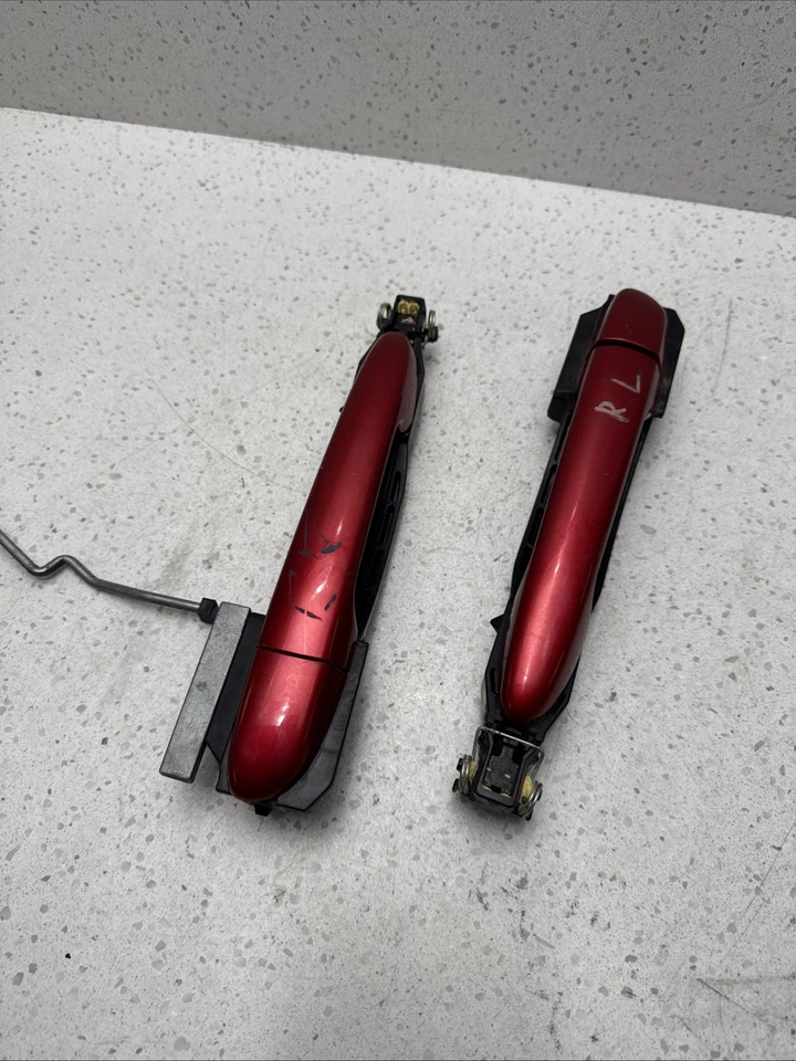 2016 - 2023 Mazda Cx-5 Front Right & Left Outside Door Handle Red OEM Pair Foto 4 de 4