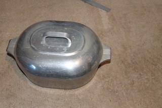 WAGNER WARE SIDNEY O MAGNALITE 8 QT w/ LID NO TRIVET DUTCH OVEN 4265 P