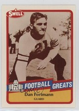 1989 Swell Football Greats Dan Fortmann #25 7v7