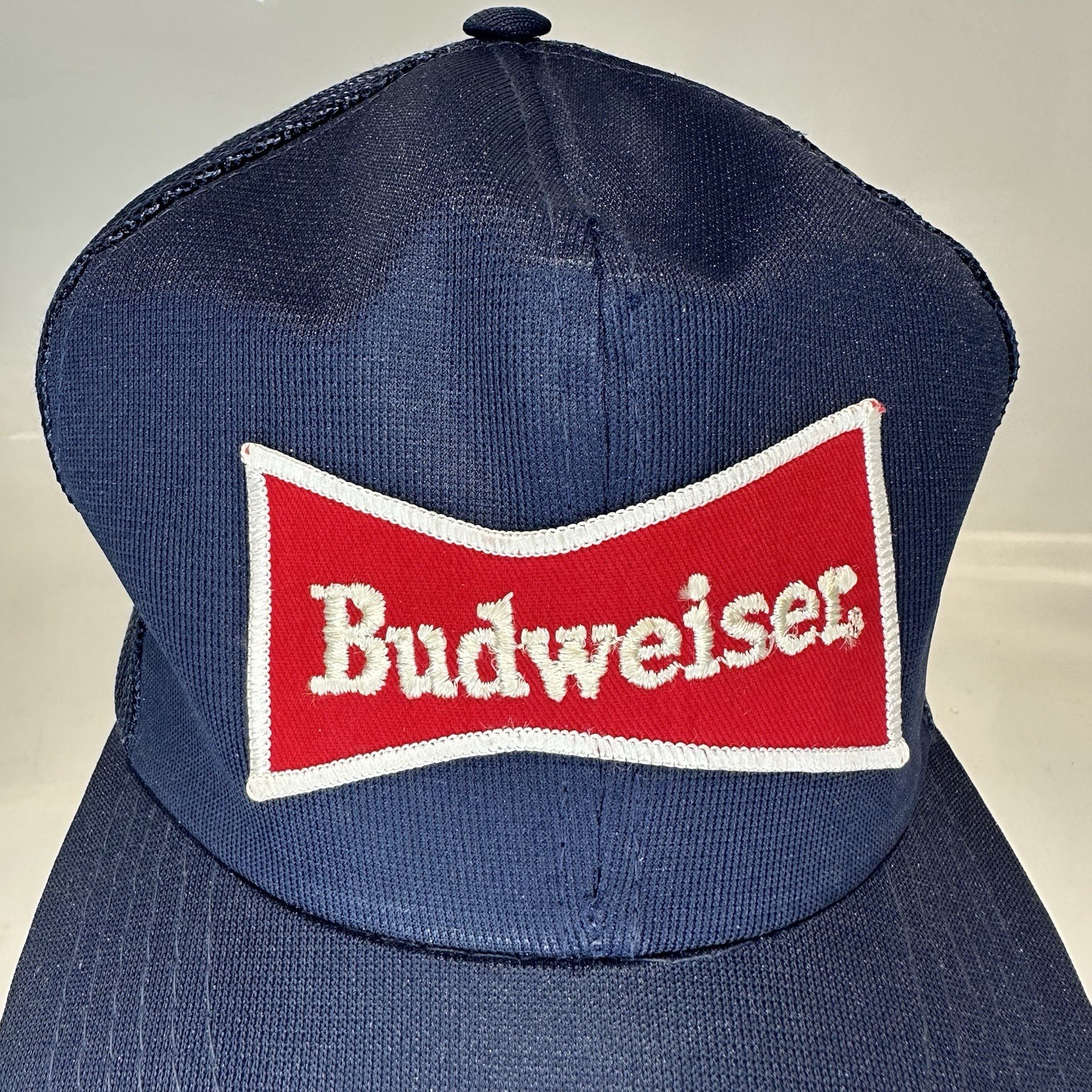 Vintage Budweiser snapback Patch Hat Cap Made In … - image 2