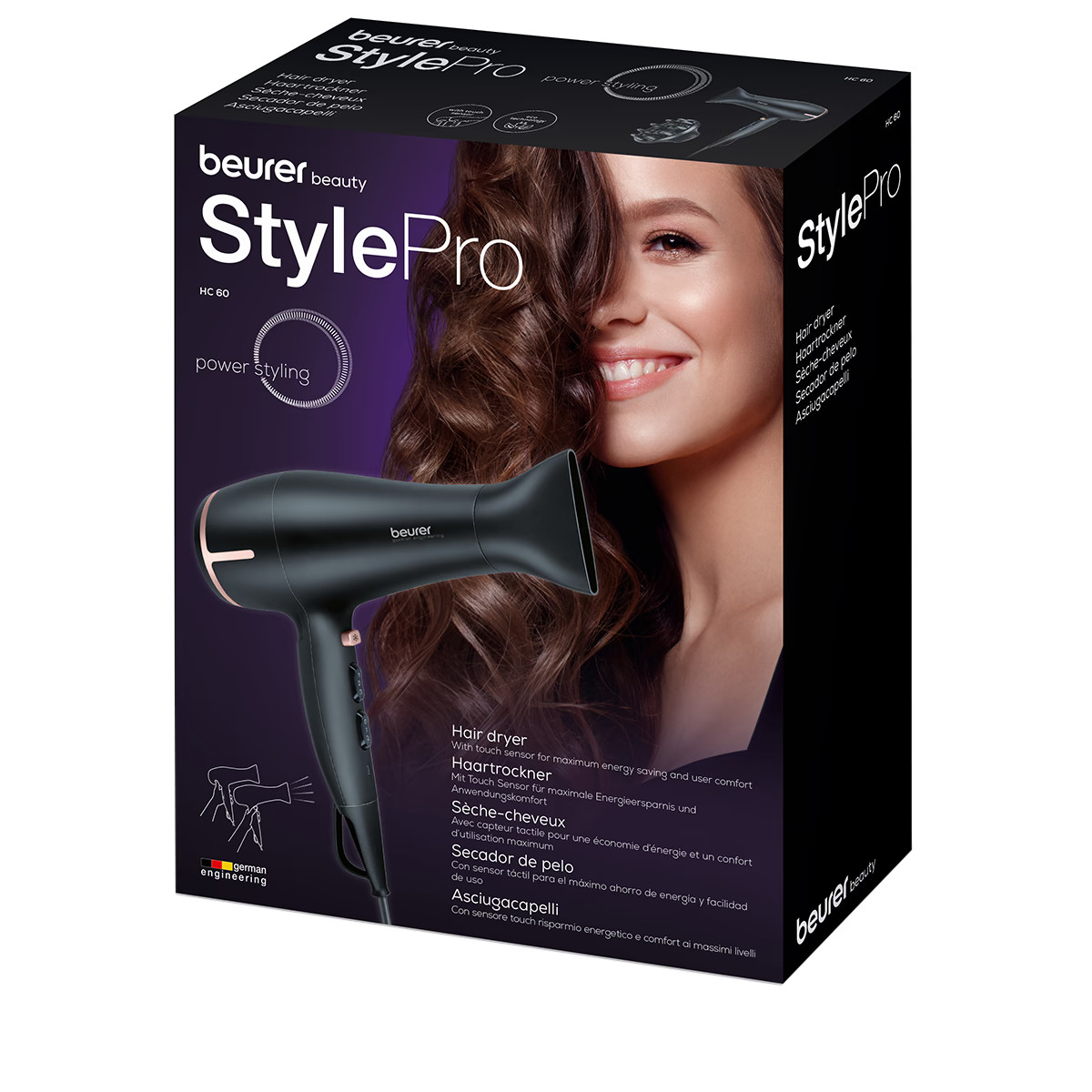 Asciugacapelli Beurer HC60 Style Pro