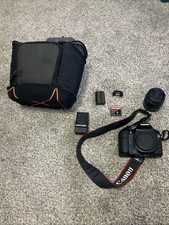 Canon EOS 40D DSLR Camera with 18-55mm Lens, Bag and Accessories- Tested Working