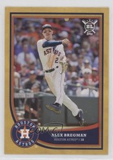 2018 Topps Big League Gold Alex Bregman #287 0z6