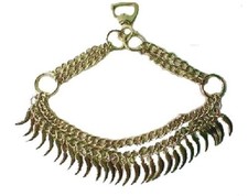 Arabian Show Dance Noseband Chain  daggers SADDLE TACK