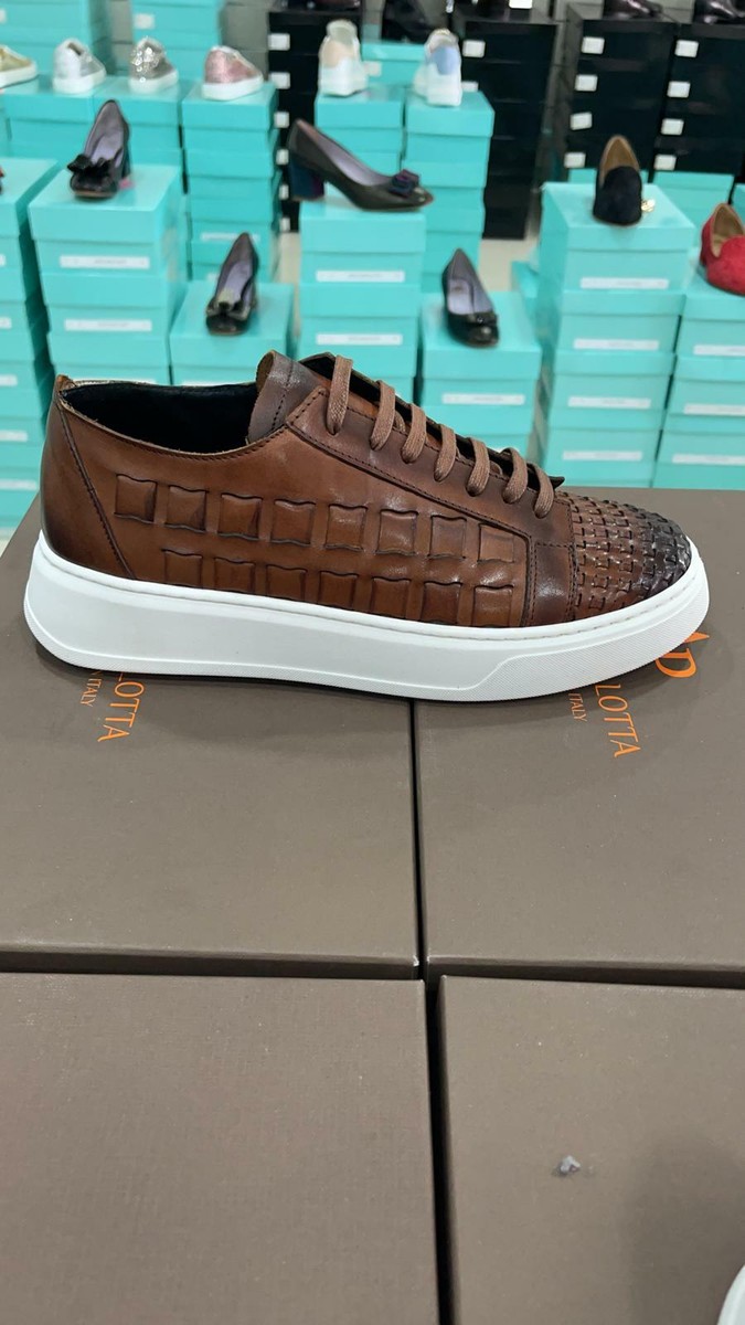 Chocolate brown burnish embossed lace up-12/45 Gomelly Boys Dress Shoes Kids Pointed Toe Lace-Up School  main image 4
