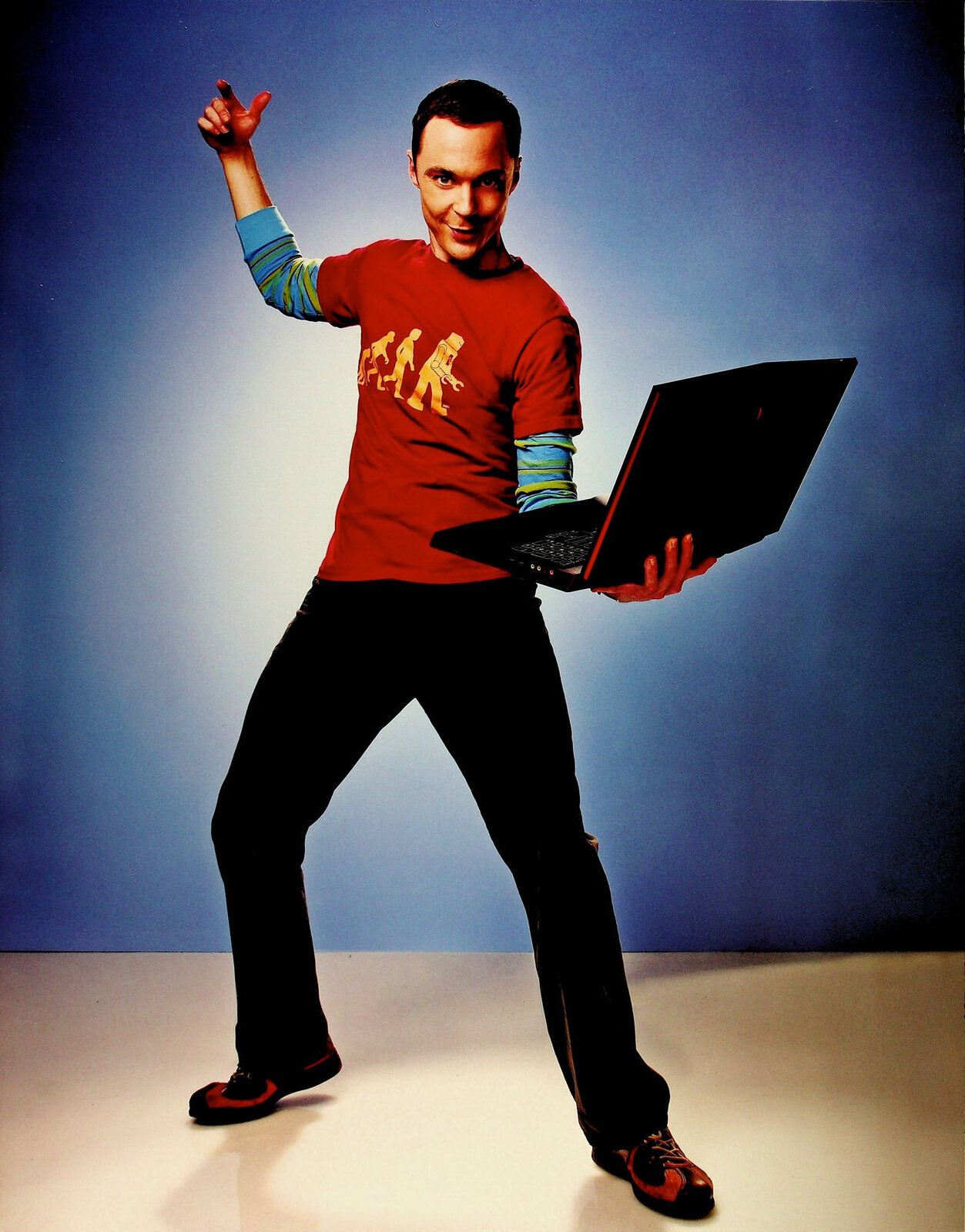 Sheldon Cooper The Big Bang Theory TV Cast Poster 11"x14" Jim Parsons ...