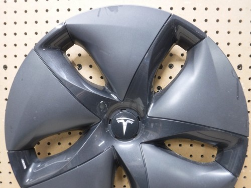 2018 - 2022 Tesla Model 3 M3 18 inc Aero Cap Hubcap Wheelcover 1044271-00-A OEM - Picture 2 of 6