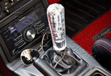Vip Jdm 150mm Manual Transmission Clear Diamond Crystal Bubble Drift Shift Knob