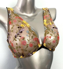 Victoria's Secret Bra Lot 10 Dream Angels Unlined Plunge Embroidered Resell 36DD