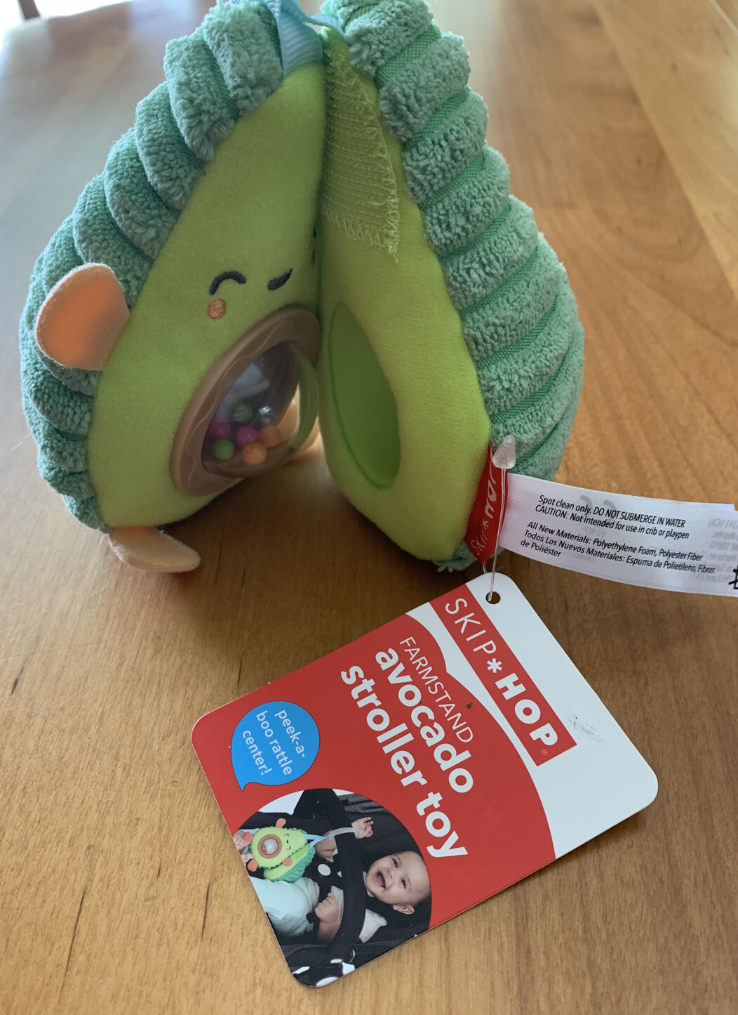 avocado pram toy