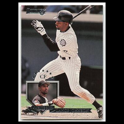 Lance Johnson #298 1995 Donruss Chicago White Sox Baseball Card MLB NM