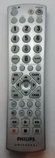 Philips 4 Device Universal Silver and Gray Remote Control 